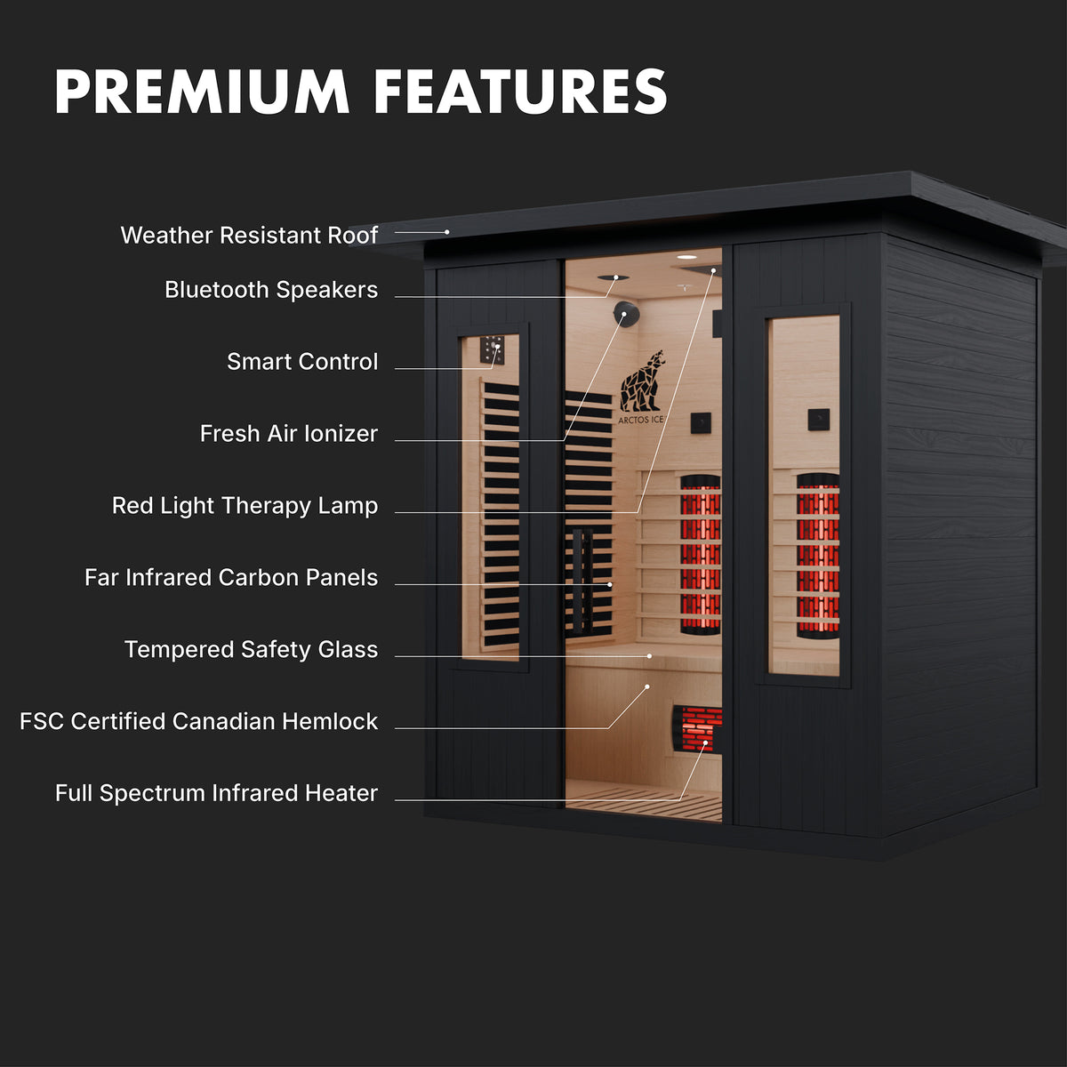 Infrared Sauna Comfort Outdoor