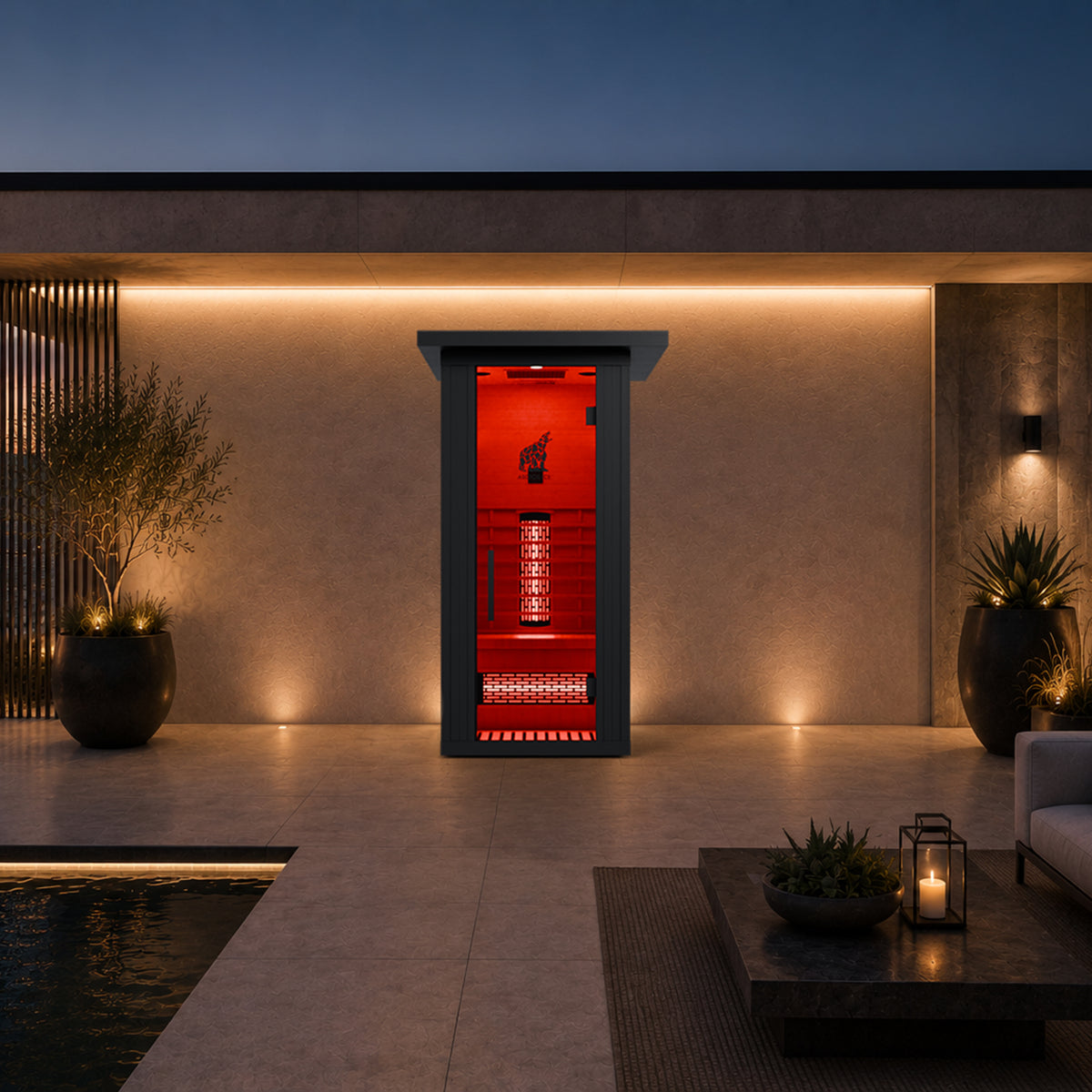 Infrared Sauna Compact Outdoor