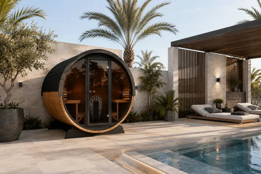 Traditional Barrel Sauna